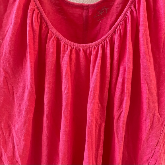 Ann Taylor Loft pink women’s top size small - Picture 7 of 7